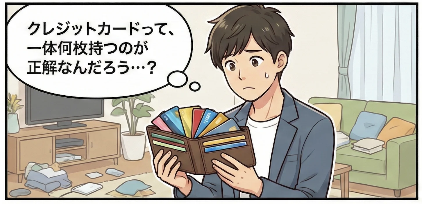 クレジットカードは何枚持つのが正解？管理のしやすさとリスク分散の視点